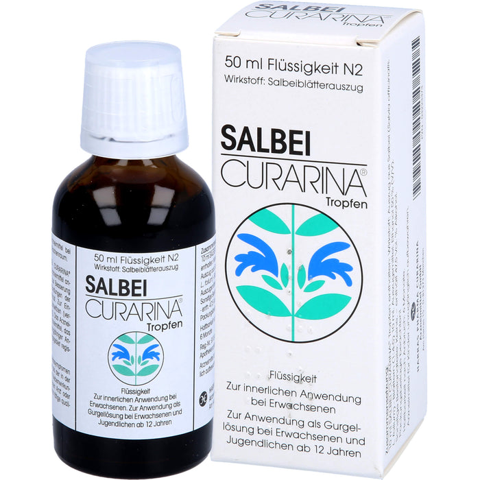 Salbei Curarina Tropfen, 50 ml Lösung