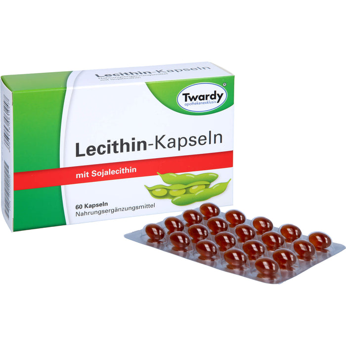 Twardy Lecithin-Kapseln, 60 St. Kapseln