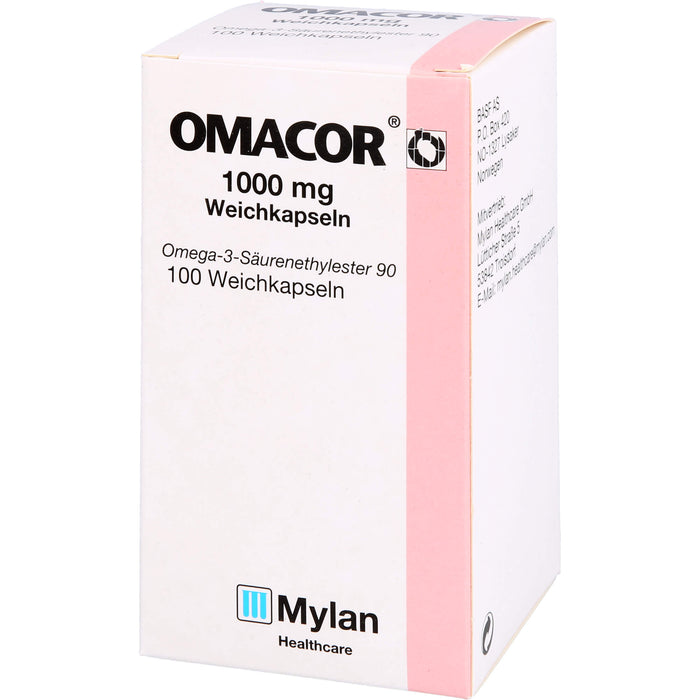 OMACOR 1000 mg Weichkapseln, 100 pc Capsules