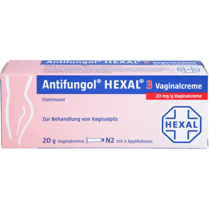 Antifungol HEXAL 3 Vaginalcreme, 20 g Cream