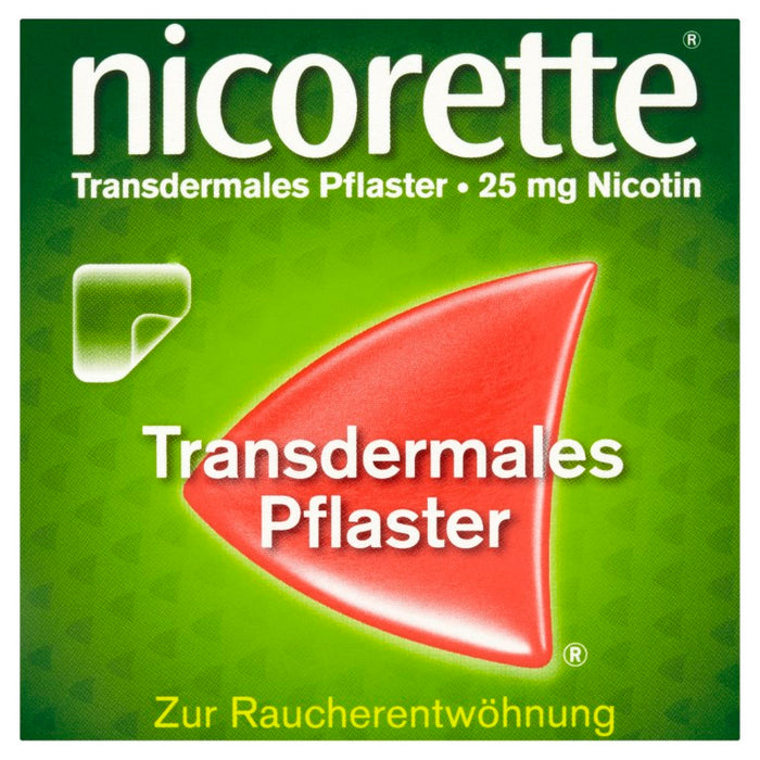 nicorette transdermales Pflaster 25 mg Nicotin Matrixpflaster, 14 pc Pansement