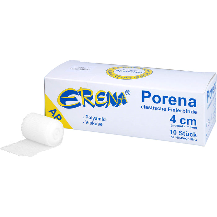 PORENA ELAST MULLBINDE 4CM, 10 St BIN