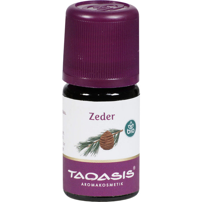 TAOASIS Zeder bio 100% Naturduft, 5 ml Etheric oil