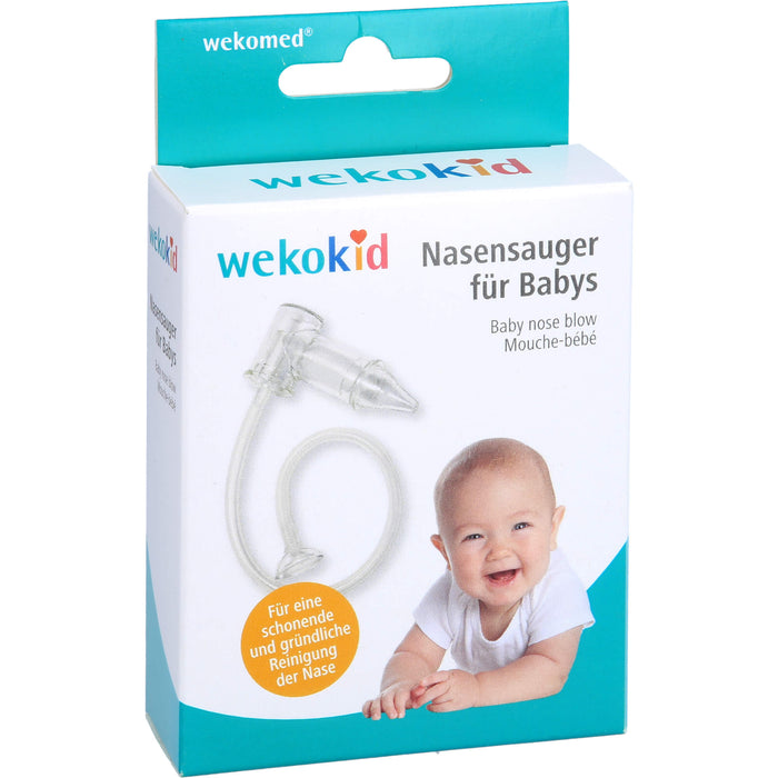 wekomed Nasensauger aus Silikon, 1 pcs. Nasal aspirator