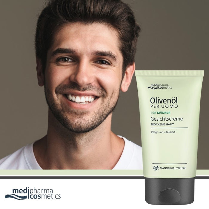 Olivenöl Per Uomo Gesichtscreme, 50 ml Creme