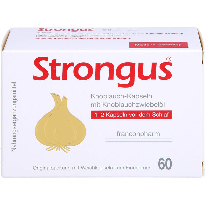 Strongus Knoblauch-Kapseln, 60 pc Capsules