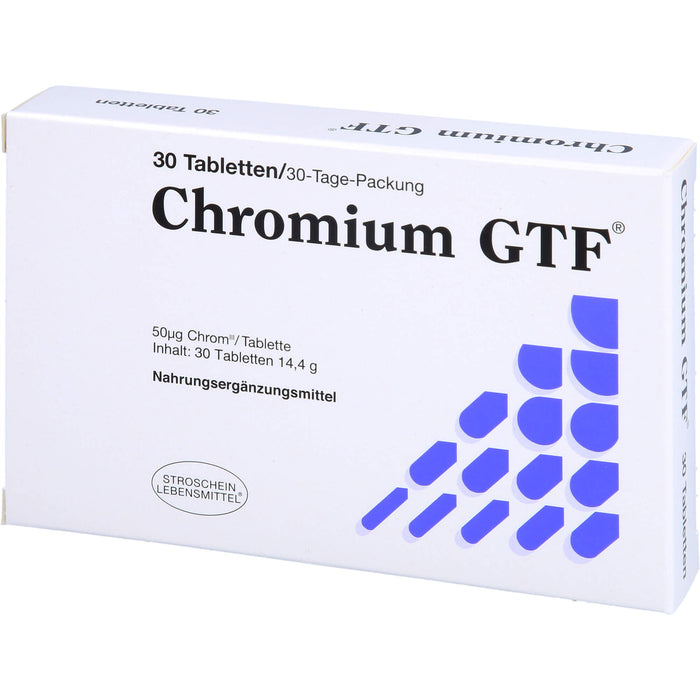 CHROMIUM GTF, 30 St TAB