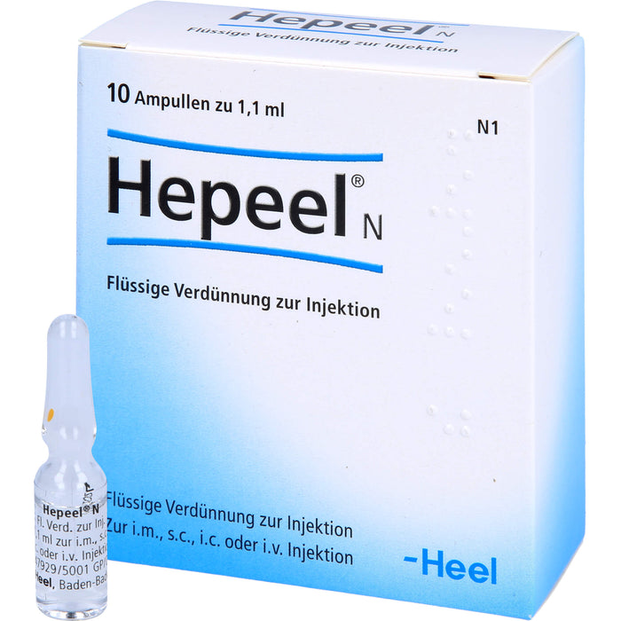 Hepeel N flüssige Verdünnung, 10 pcs. Ampoules