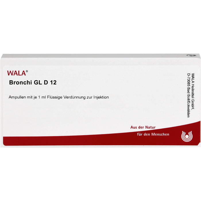 Bronchi Gl D12 Wala Ampullen, 10X1 ml AMP