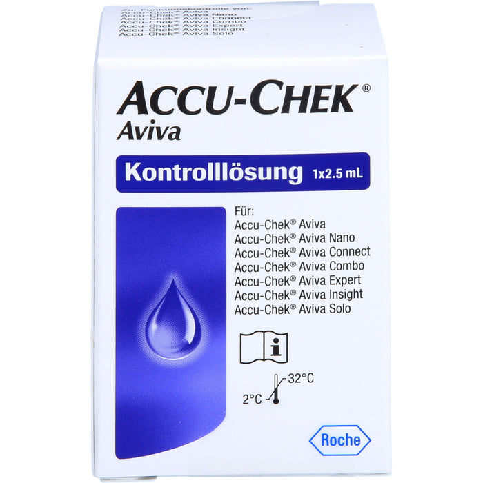 ACCU-CHECK Aviva Kontroll-Lösung, 2.5 ml Lösung