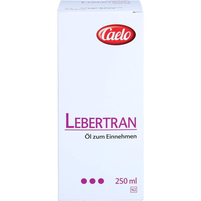 Lebertran Caelo HV-Packung, 250 ml Öl