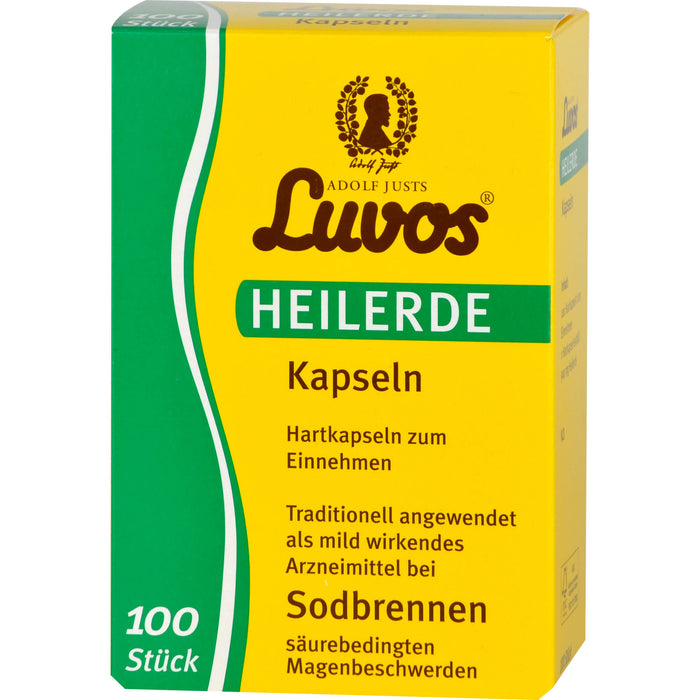 Luvos Heilerde Kapseln bei Sodbrennen, 100 pcs. Capsules