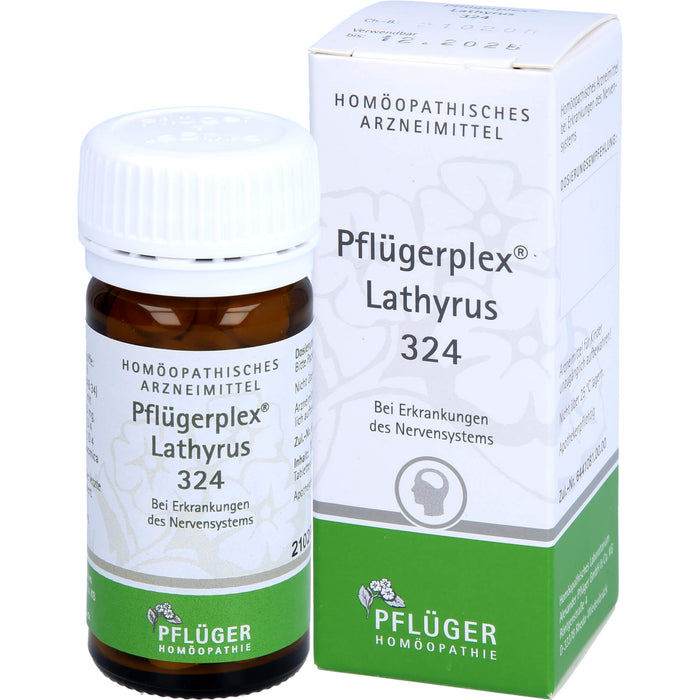 Pflügerplex Lathyrus 324 Tabletten bei Erkrankungen des Nervensystems, 100 pc Tablettes