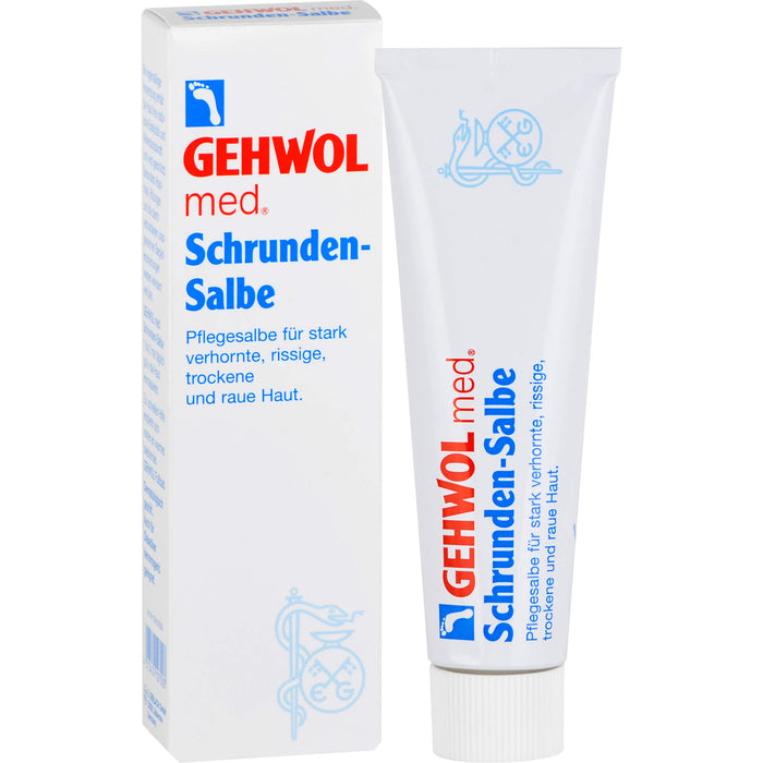 GEHWOL med Schrunden-Salbe, 75 ml Salbe