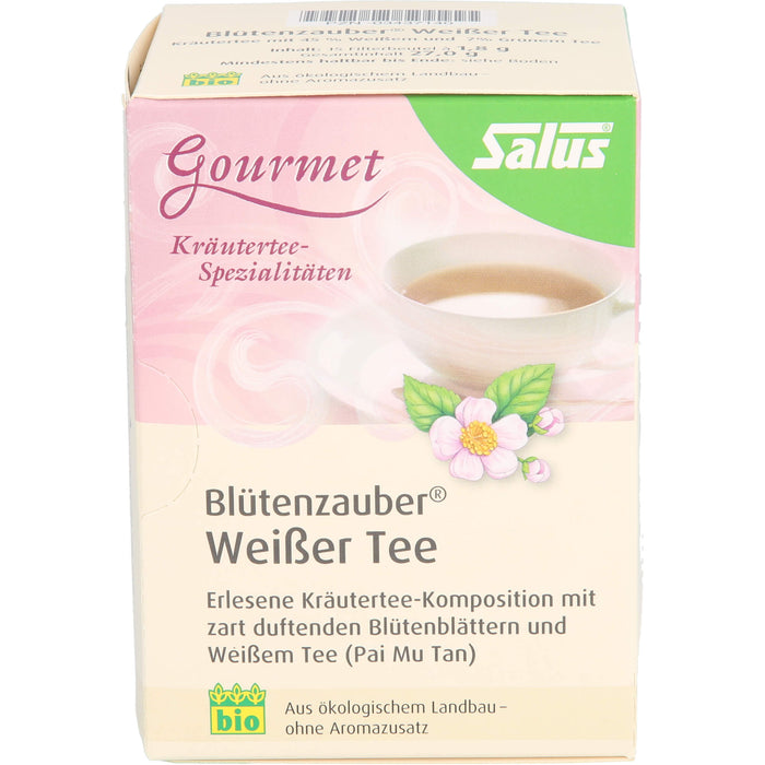 Salus Blütenzauber Weißer Tee, 15 pcs. Filter bag