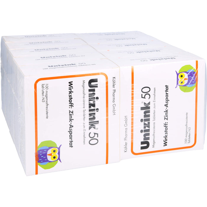 Unizink 50 Tabletten, 1000 pcs. Tablets