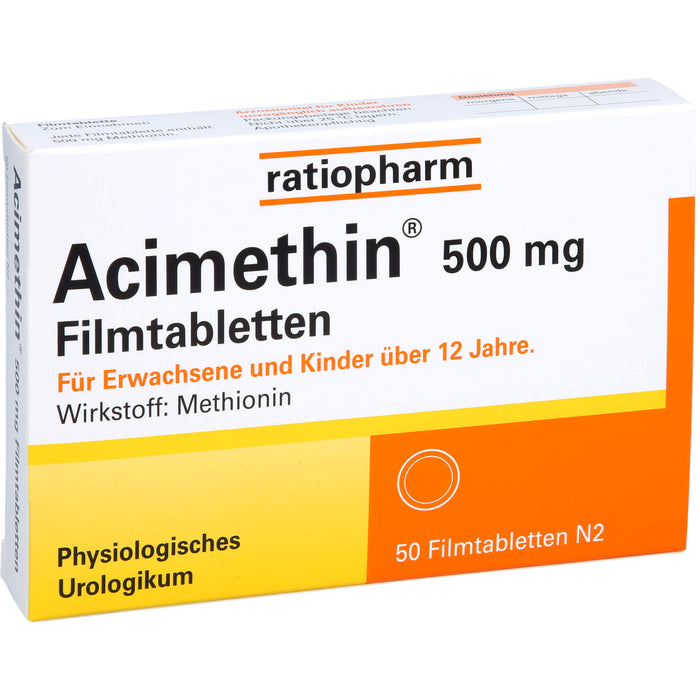 Acimethin 500 mg Filmtabletten physiologisches Urologikum, 50 pcs. Tablets