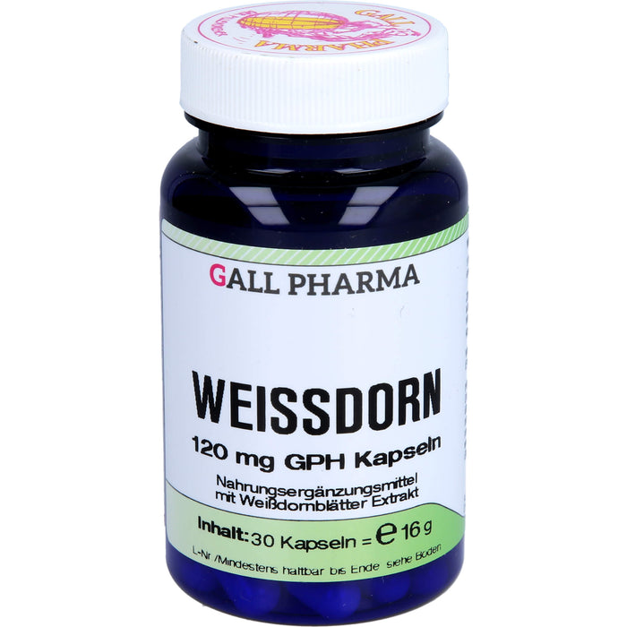 Weissdorn 120 mg GPH Kapseln, 30 St KAP