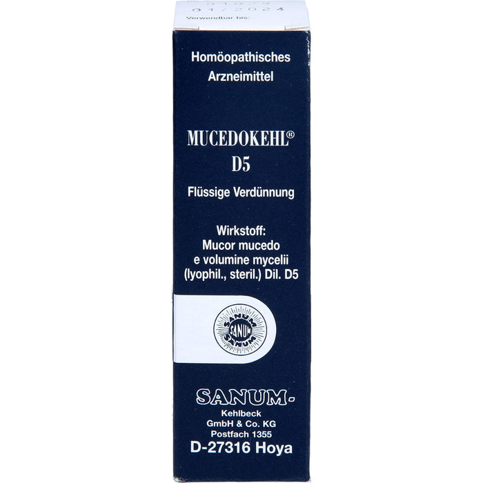 MUCEDOKEHL D5 flüssige Verdünnung, 10 ml Lösung