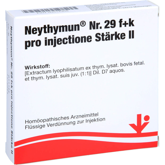 NeyThymun Nr. 29 f+k pro injectione St. II Amp., 5X2 ml AMP