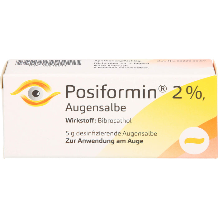 Posiformin 2 % Augensalbe, 5 g Cream