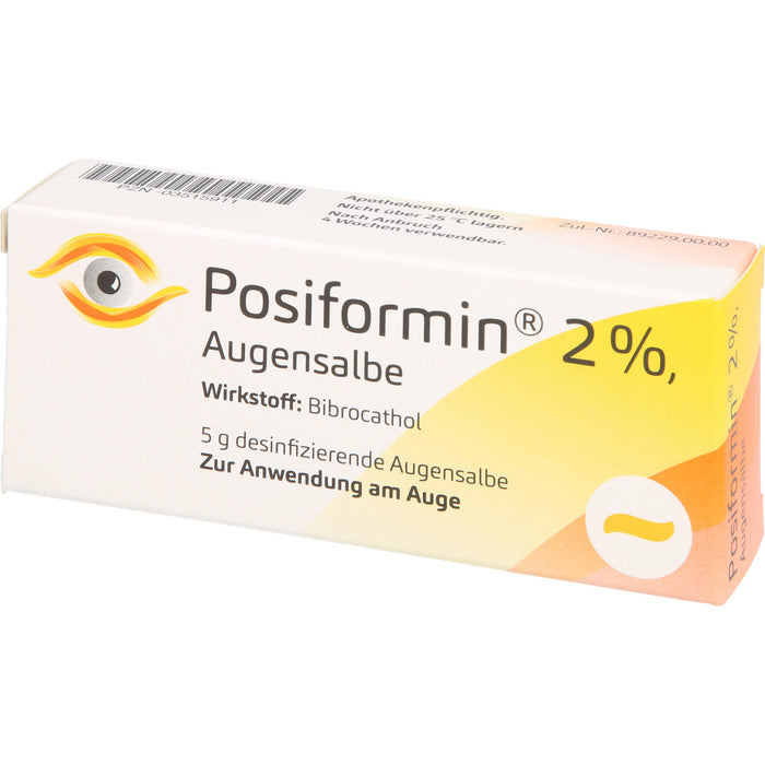 Posiformin 2 % Augensalbe, 5 g Crème