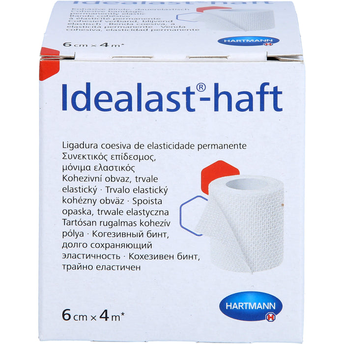 HARTMANN Idealast-haft Idealbinde 6 cm x 4 m, 1 pcs. Pack