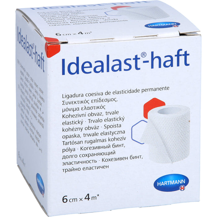 HARTMANN Idealast-haft Idealbinde 6 cm x 4 m, 1 pcs. Pack