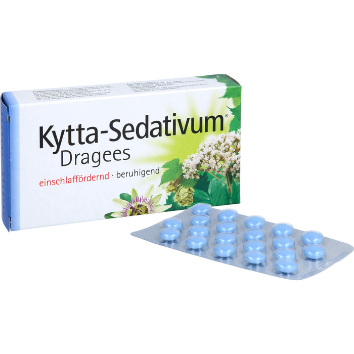 Kytta-Sedativum Dragees bei Unruhe und Einschlafstörungen, 40 St. Tabletten