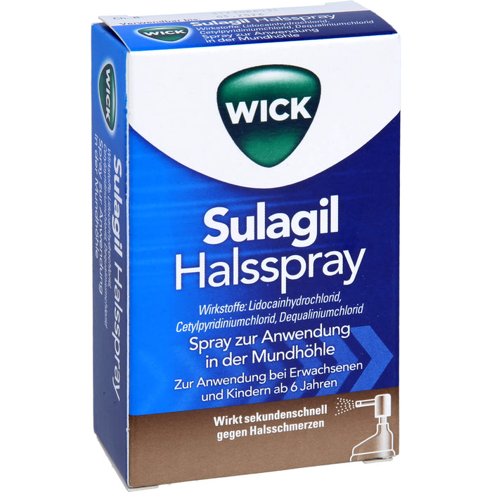 WICK Sulagil Halsspray, 15 ml Solution