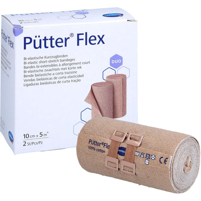 Pütter Flex Duo Binde 10cmx5m, 2 St BIN