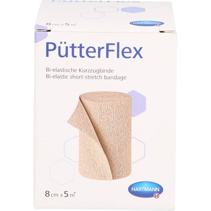 Pütter Flex Binde 8 cm x 5 m, 1 pcs. Pack