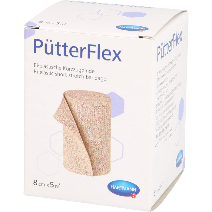 Pütter Flex Binde 8 cm x 5 m, 1 pcs. Pack