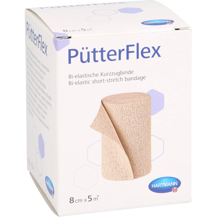 Pütter Flex Binde 8 cm x 5 m, 1 pcs. Pack