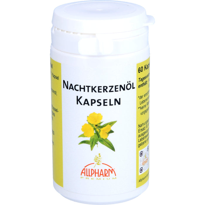 ALLPHARM Nachtkerzenöl Kapseln, 60 pcs. Capsules