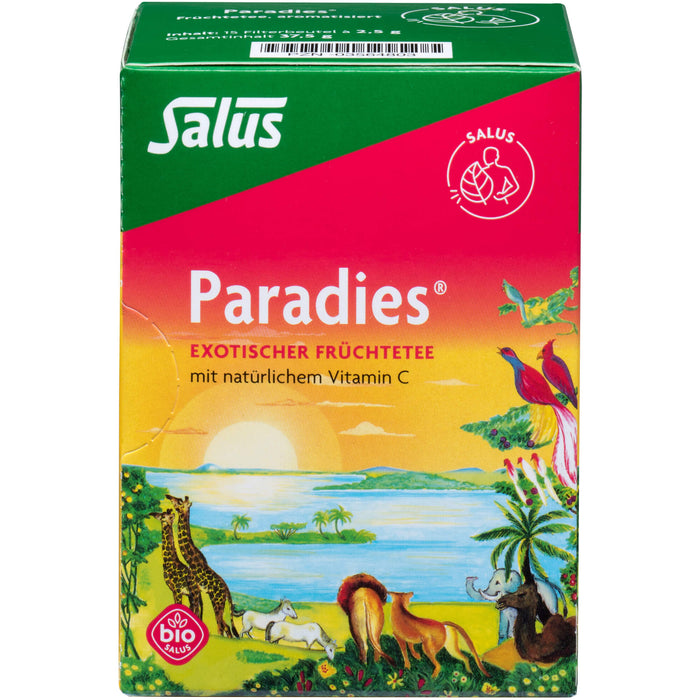 Salus Paradies Vitamin C Früchtetee, 15 St. Filterbeutel