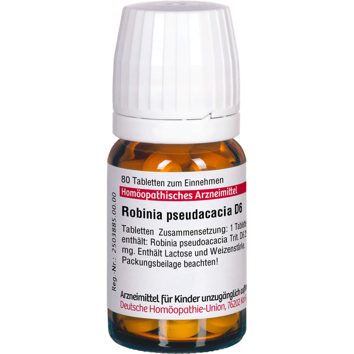 Robinia pseudacacia D6 DHU Tabletten, 80 St. Tabletten