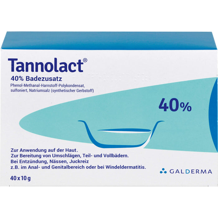 Tannolact 40% Badezusatz Pulver, 40 pc Sachets