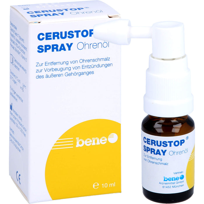 bene Cerustop Spray Ohrenöl, 10 ml Solution