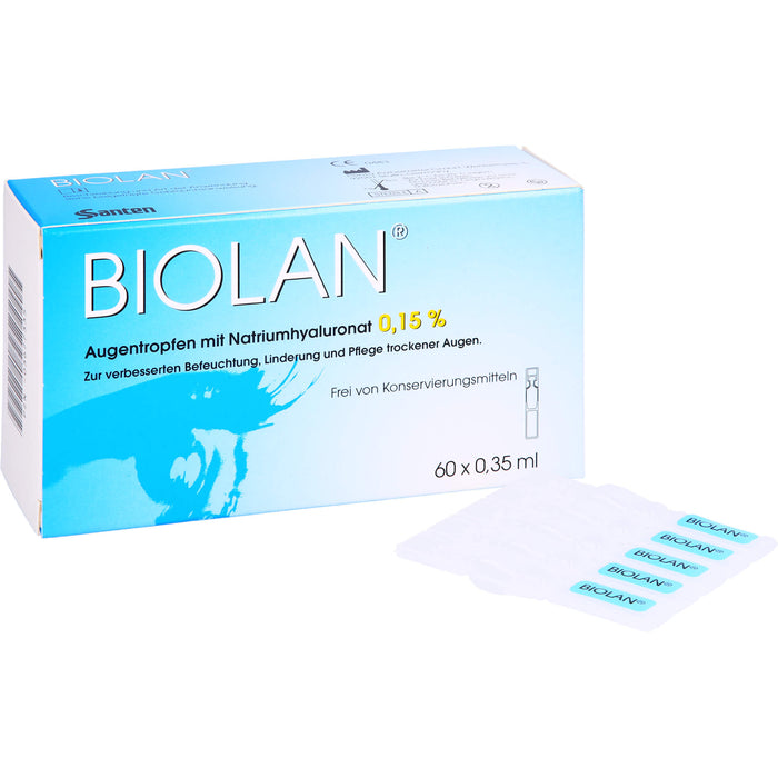 Biolan Augentropfen, 60X0.35 ml EDP