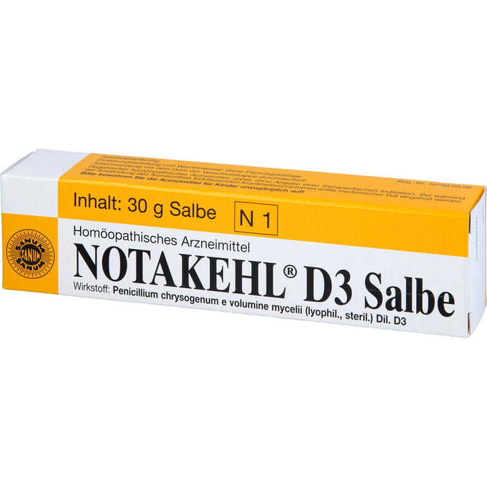 NOTAKEHL D3 Salbe, 30 g Ointment