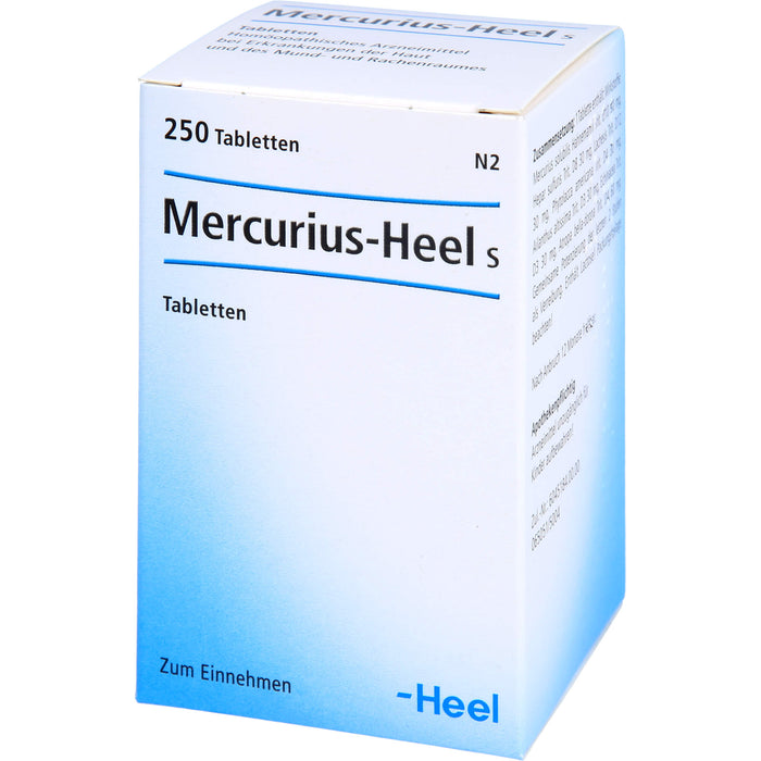 Mercurius-Heel S Tbl., 250 St TAB