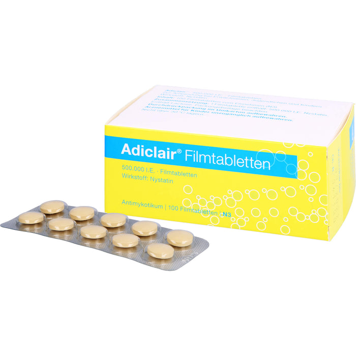 Adiclair Filmtabletten Antimykotikum, 100 pcs. Tablets