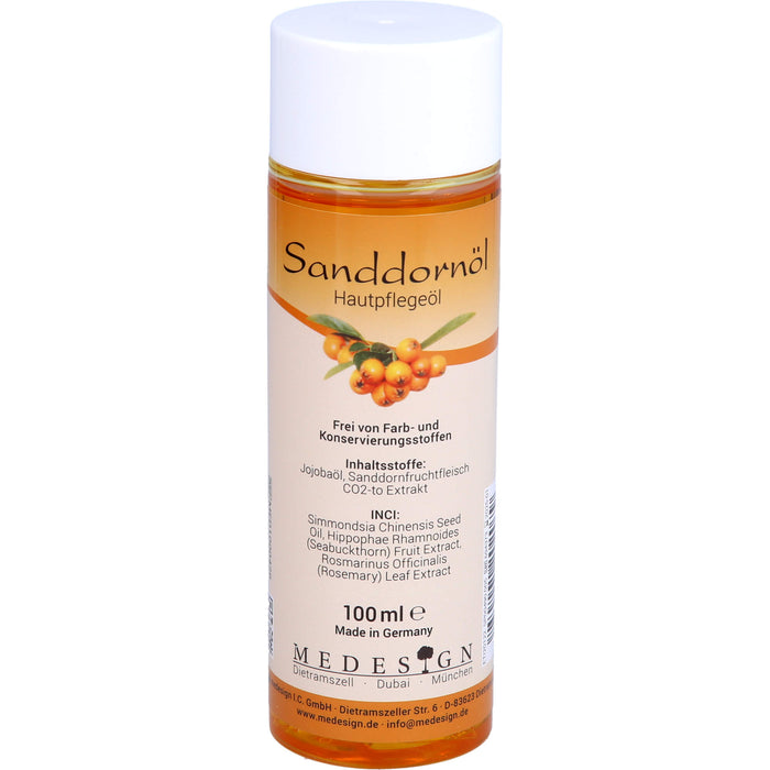 Sanddorn-Öl, 100 ml OEL