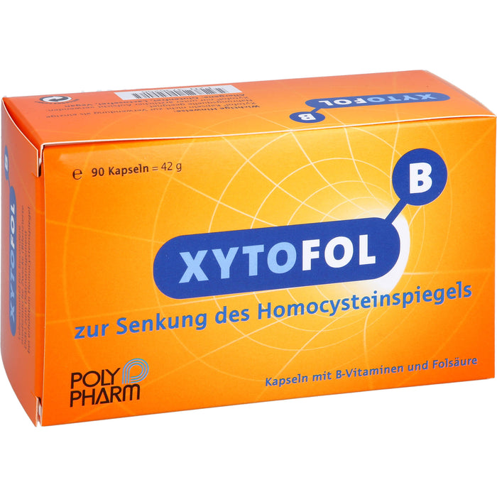 XYTOFOL B Kapseln zur Senkung des Homocysteinspiegels, 90 St. Kapseln