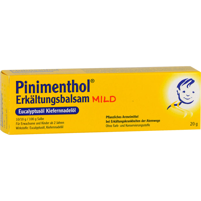 Pinimenthol mild Erkältungsbalsam, 20 g Onguent