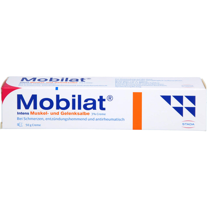 Mobilat Intens Muskel- und Gelenksalbe, 50 g Cream