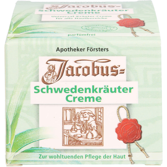 Jacobus Schwedenkräuter Pflege-Creme, 100 ml Cream