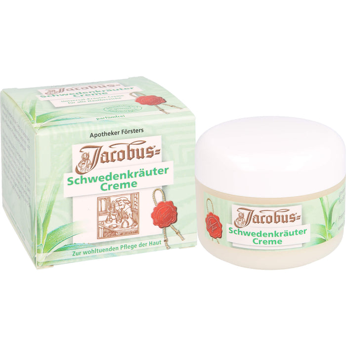 Jacobus Schwedenkräuter Pflege-Creme, 100 ml Creme