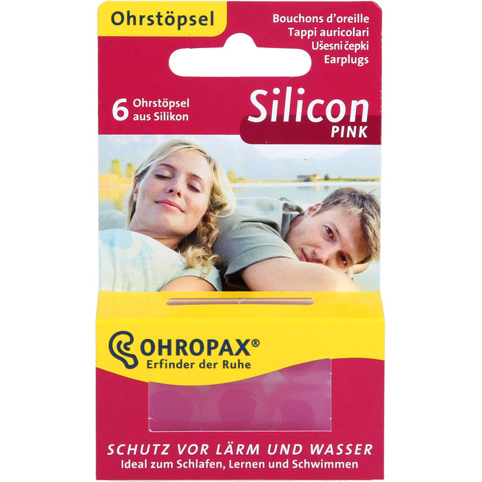 OHROPAX Silicon Ohrstöpsel, 6 pcs. Earplugs